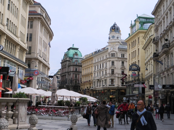 Kärntner Straße, Vienna's most famous shopping street